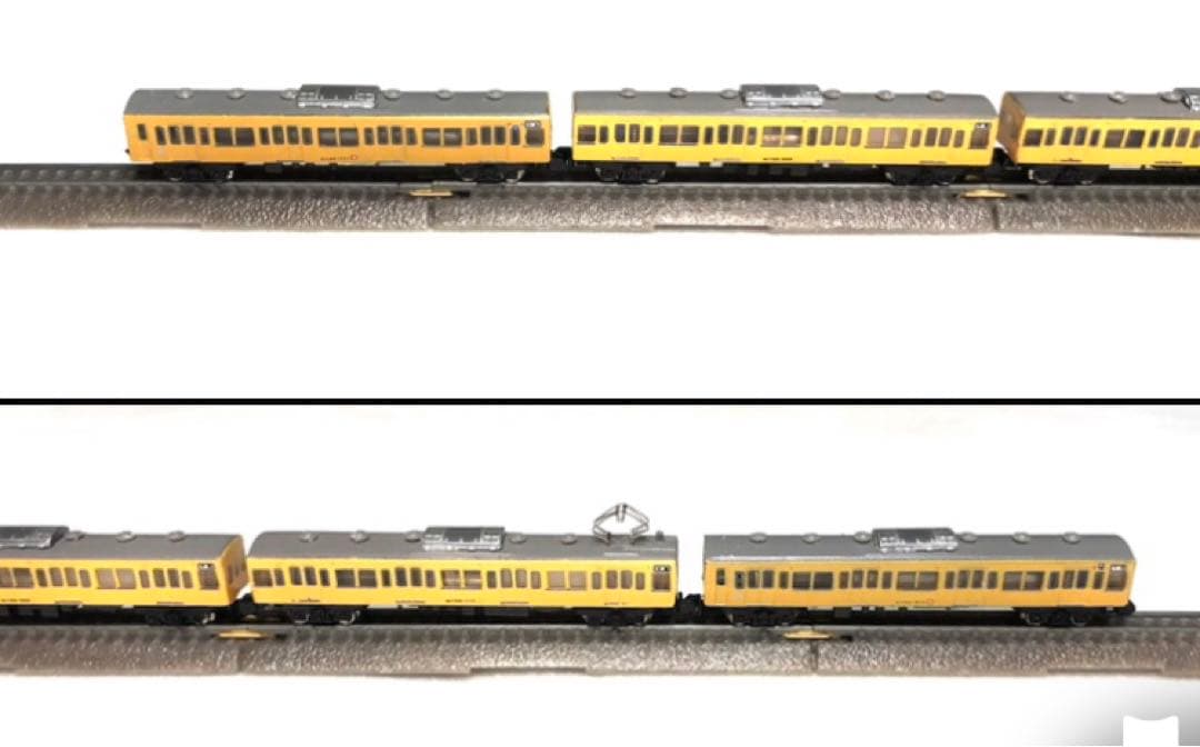 栄進堂 Tゲージ 第1弾　103系 JR東日本 総武本線 イエロー　8両セット