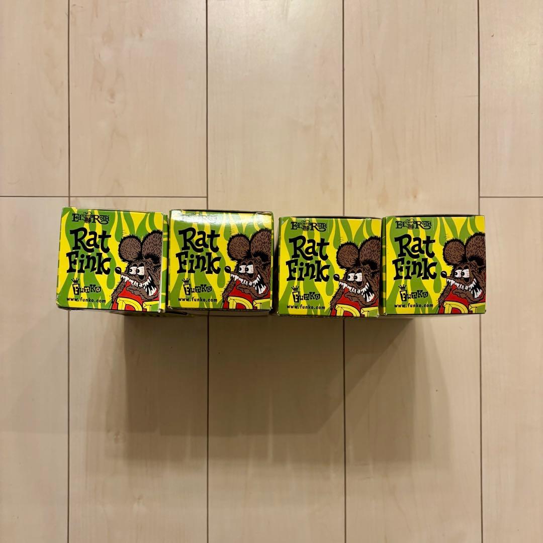 Rat Fink Wacky Wobbler フィギュア 4体セット