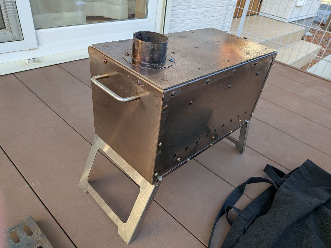 MOON LENCE 薪ストーブ 二次燃焼 耐熱ガラス窓