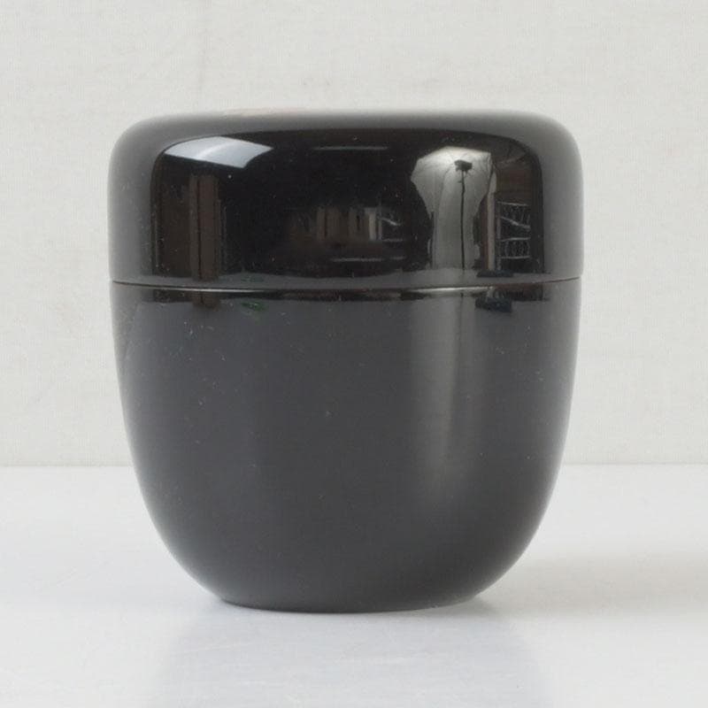 茶道具　山中塗　中嶋宗峰作　立雛蒔絵　内朱　中棗　共箱　V　9624