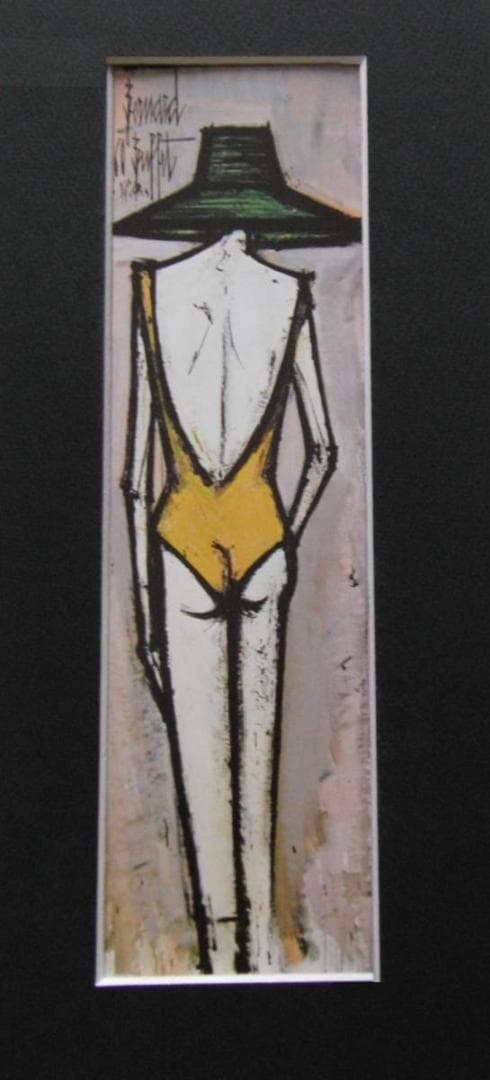 ベルナール・ビュッフェ「Annabel en maillot de bain」