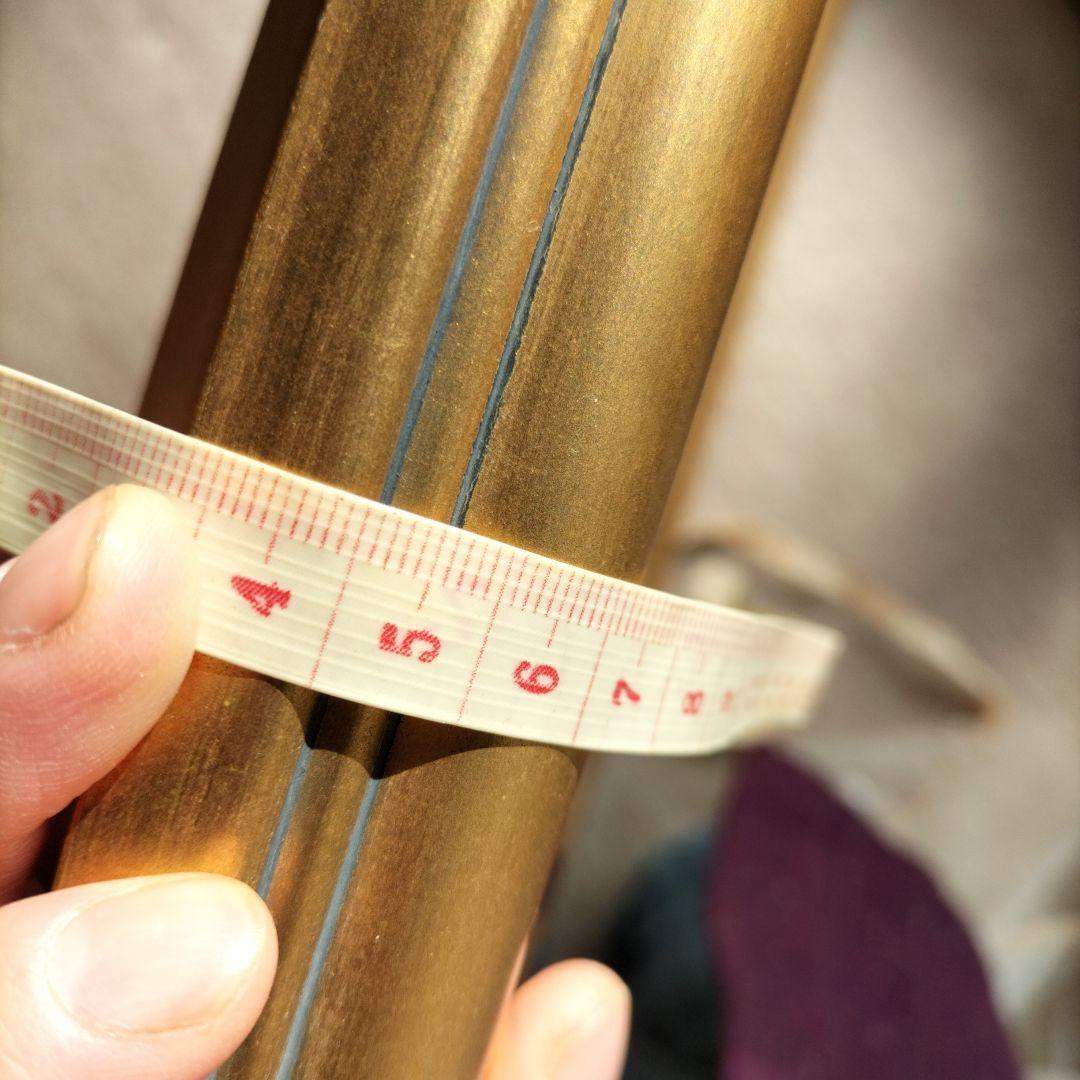 マットなゴールドの額縁　アンティーク雑貨