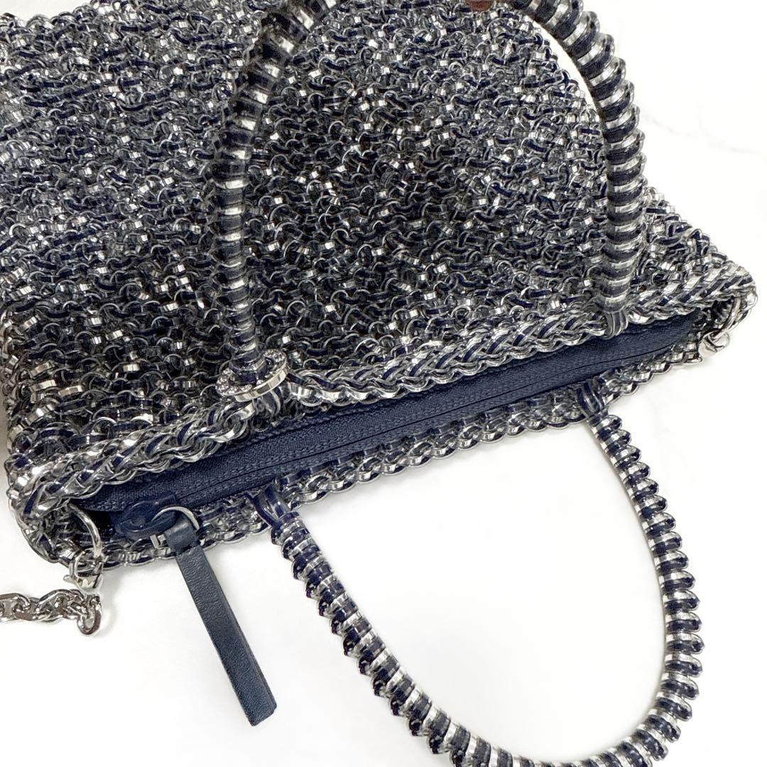 25年 ANTEPRIMA アンテプリマ スタンダードZ ネイビーシルバー