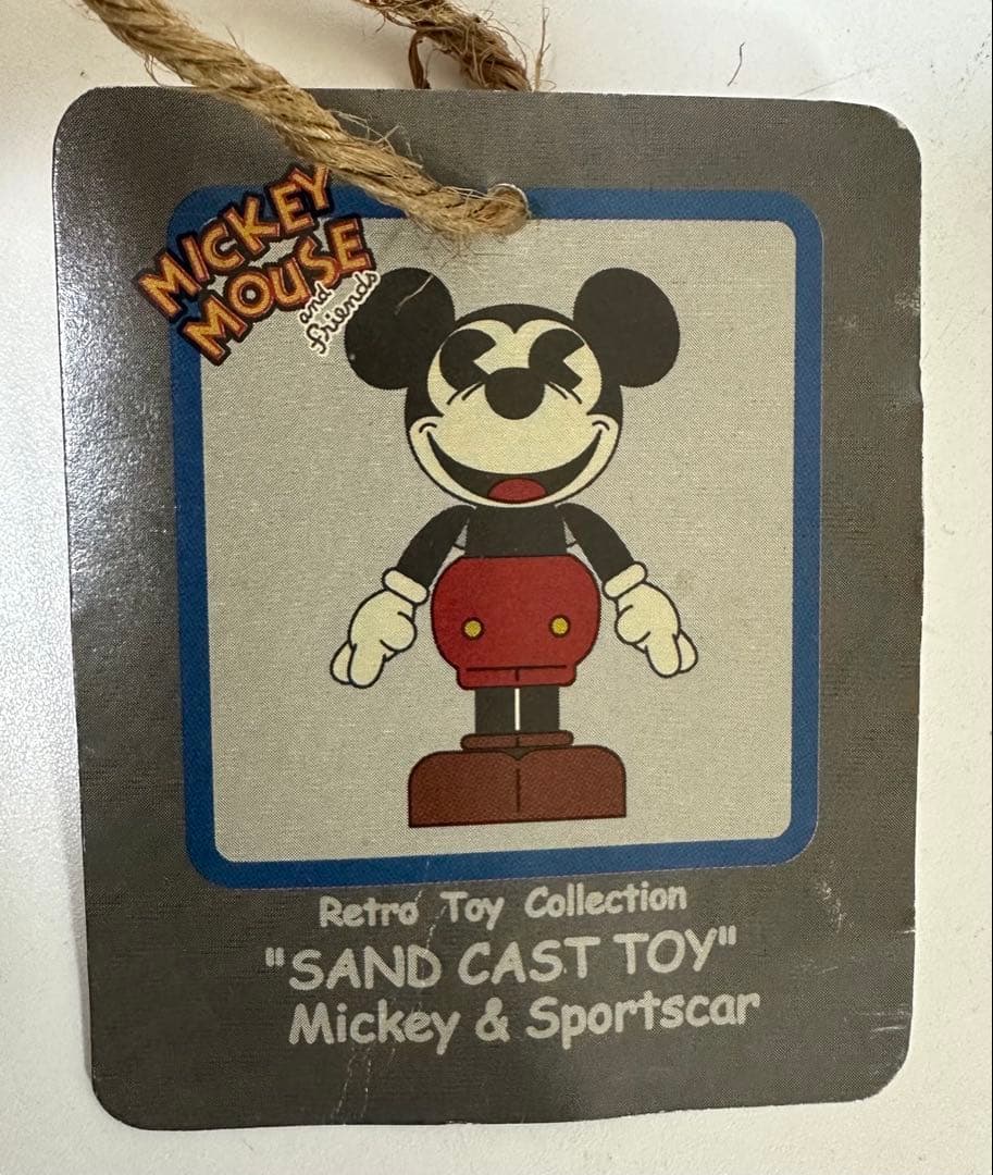 ヤングエポック レトロトイコレクション サンドキャストトイ ミッキースポーツカー