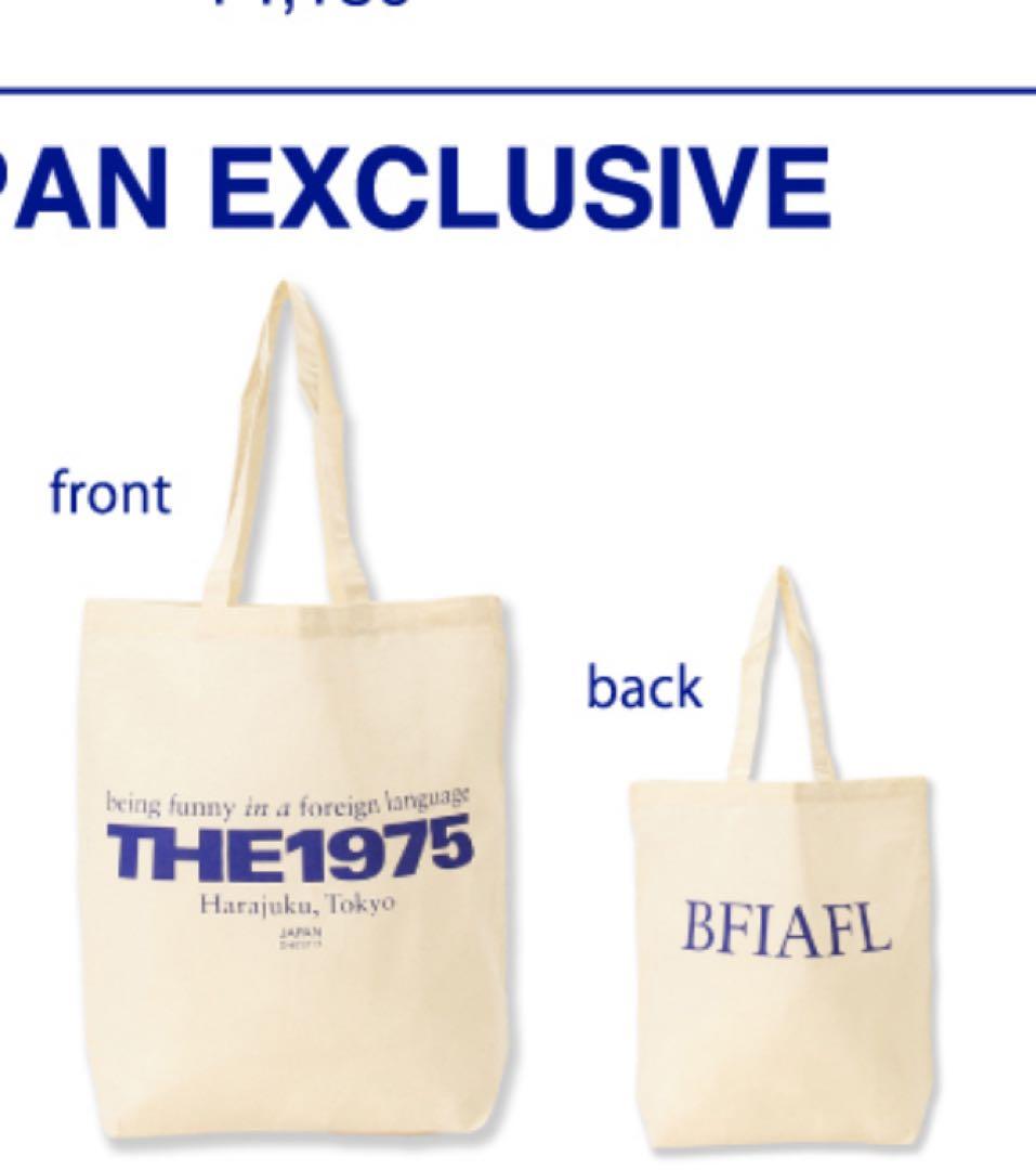 THE1975 ホワイトTシャツ Sサイズ トートバッグ付き