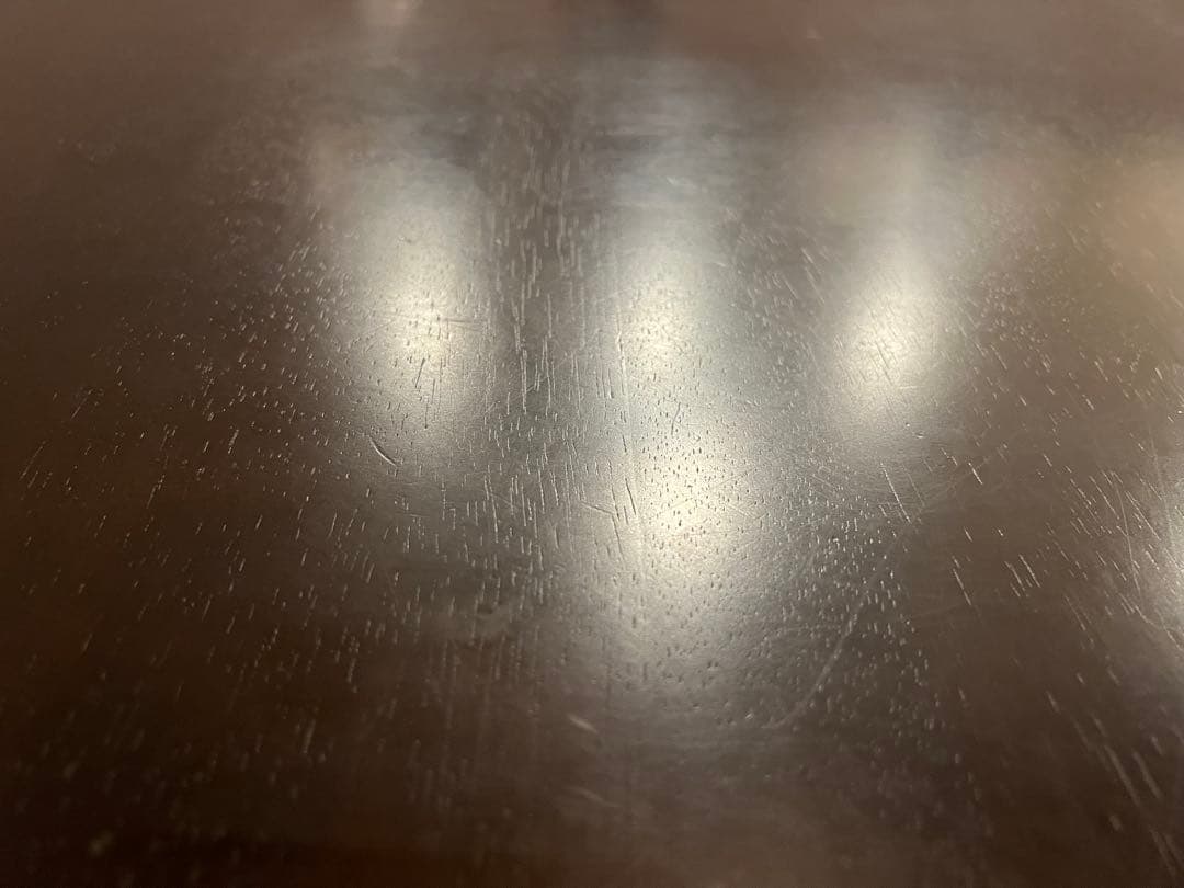 kanademono ダイニングテーブル ブラックブラウン