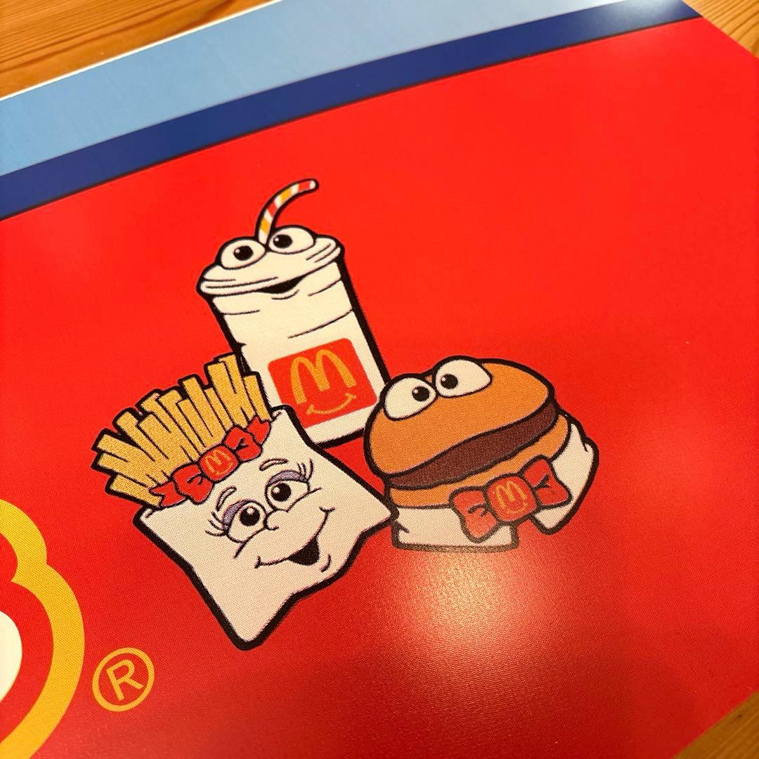 90’s マクドナルド　ジャンボ　ストアディスプレイ　ミールトイ　サイン　看板