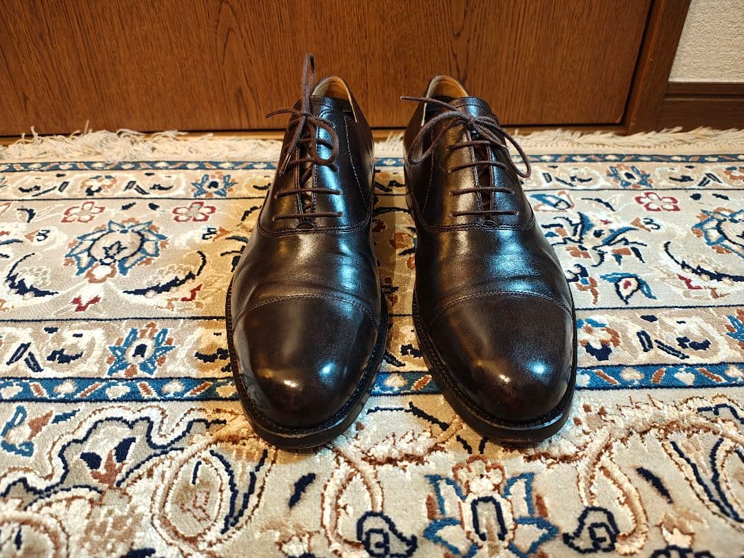 VASS alt english ミュージアムカーフ　ストレートチップ　40.5