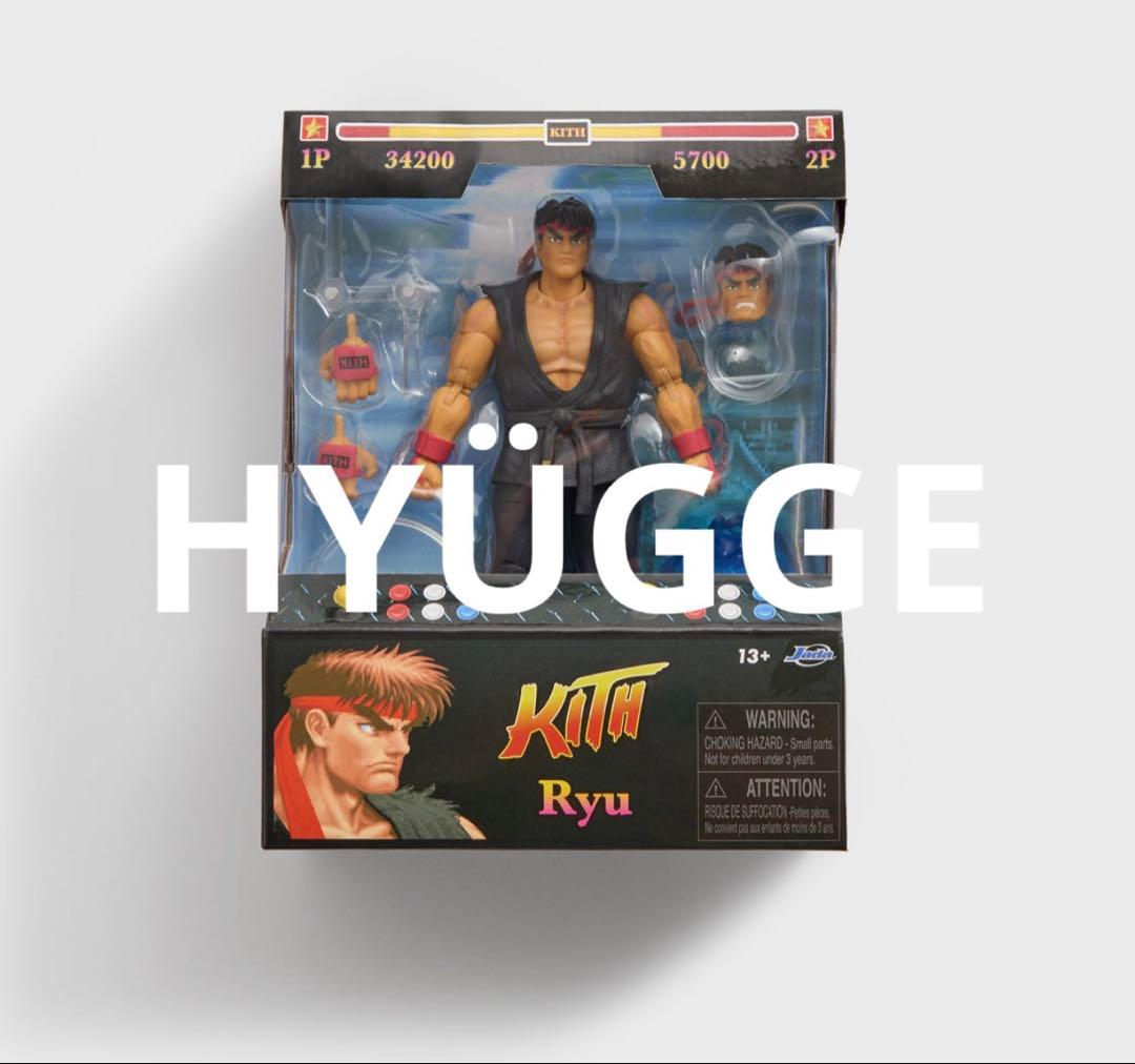 KITH CAPCOM リュウ フィギュア 交換用パーツ付き