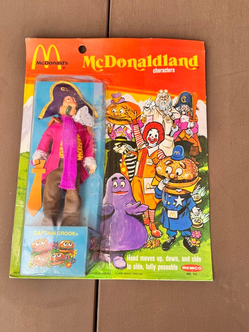 激レア REMCO 1976 マクドナルド ブリスターパック 7体 セット