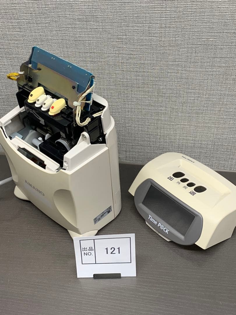 出品No.121 　アマノ　タイムレコーダTP@C60TC　 簡易整備済