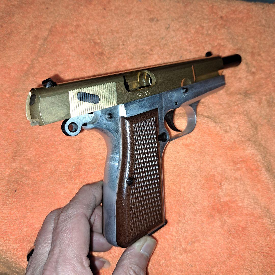 ZEKE アルミ削り出しブローニングHP メタル アルマイト