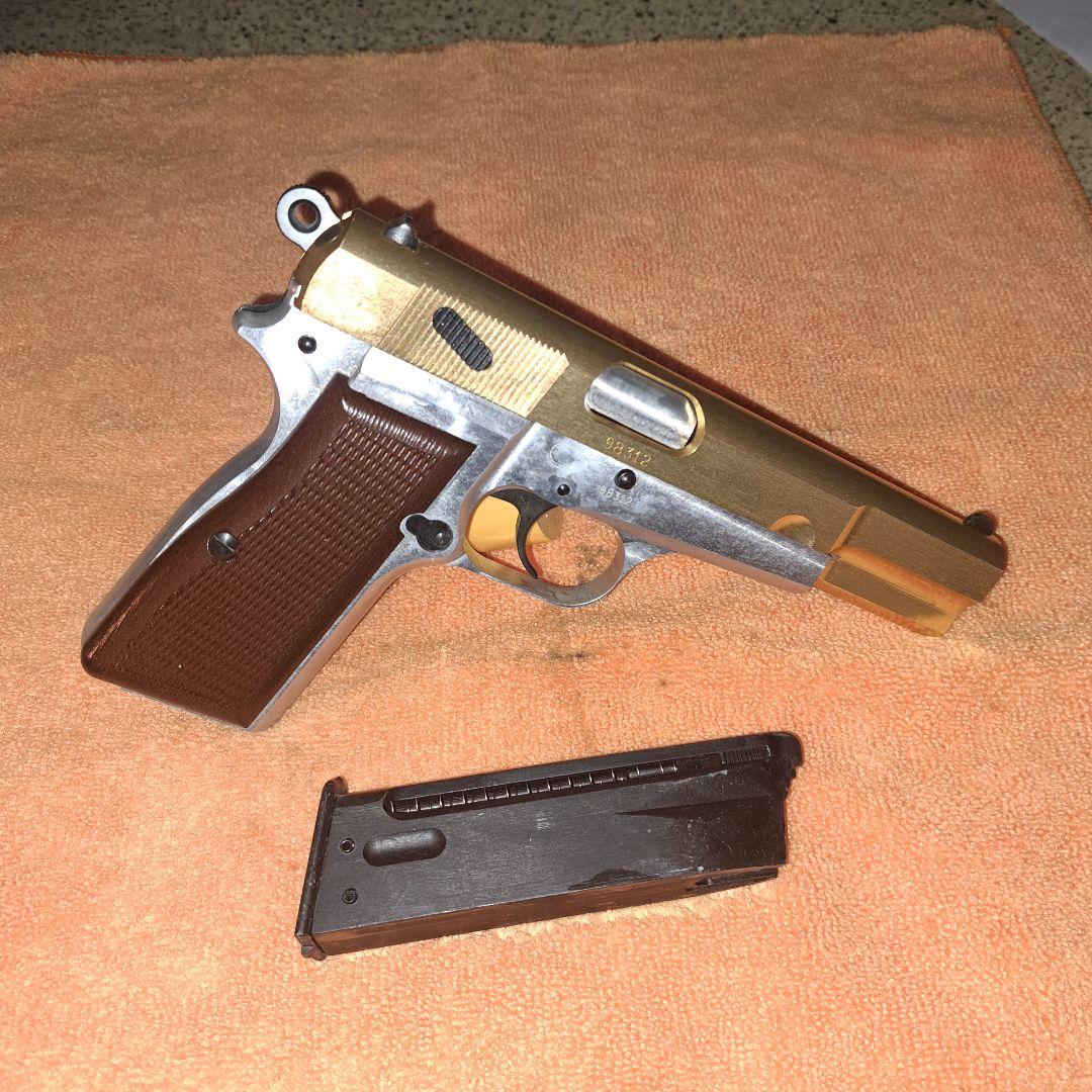 ZEKE アルミ削り出しブローニングHP メタル アルマイト