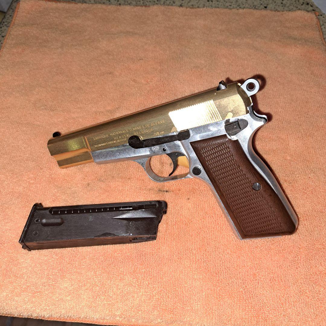 ZEKE アルミ削り出しブローニングHP メタル アルマイト