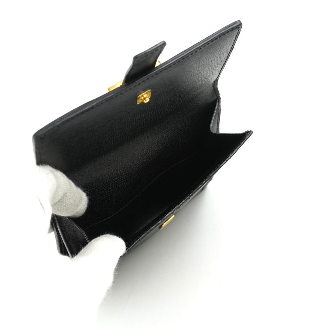 ✨新品未使用✨　GUCCI ミニ財布　インターロッキング　GGロゴ　二つ折り