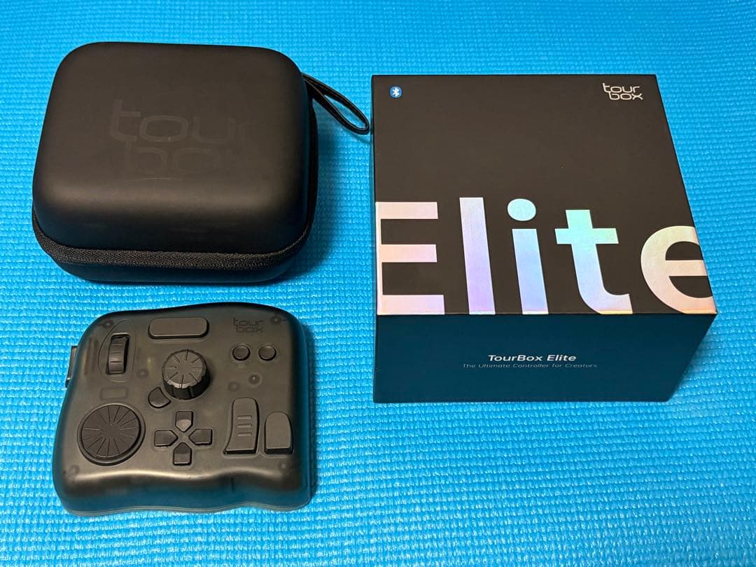 TourBox Elite トランスルーセントケース付き　動作確認済み