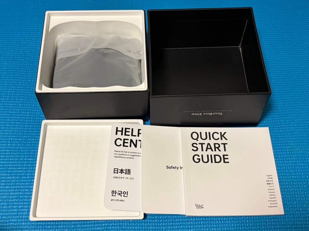TourBox Elite トランスルーセントケース付き　動作確認済み