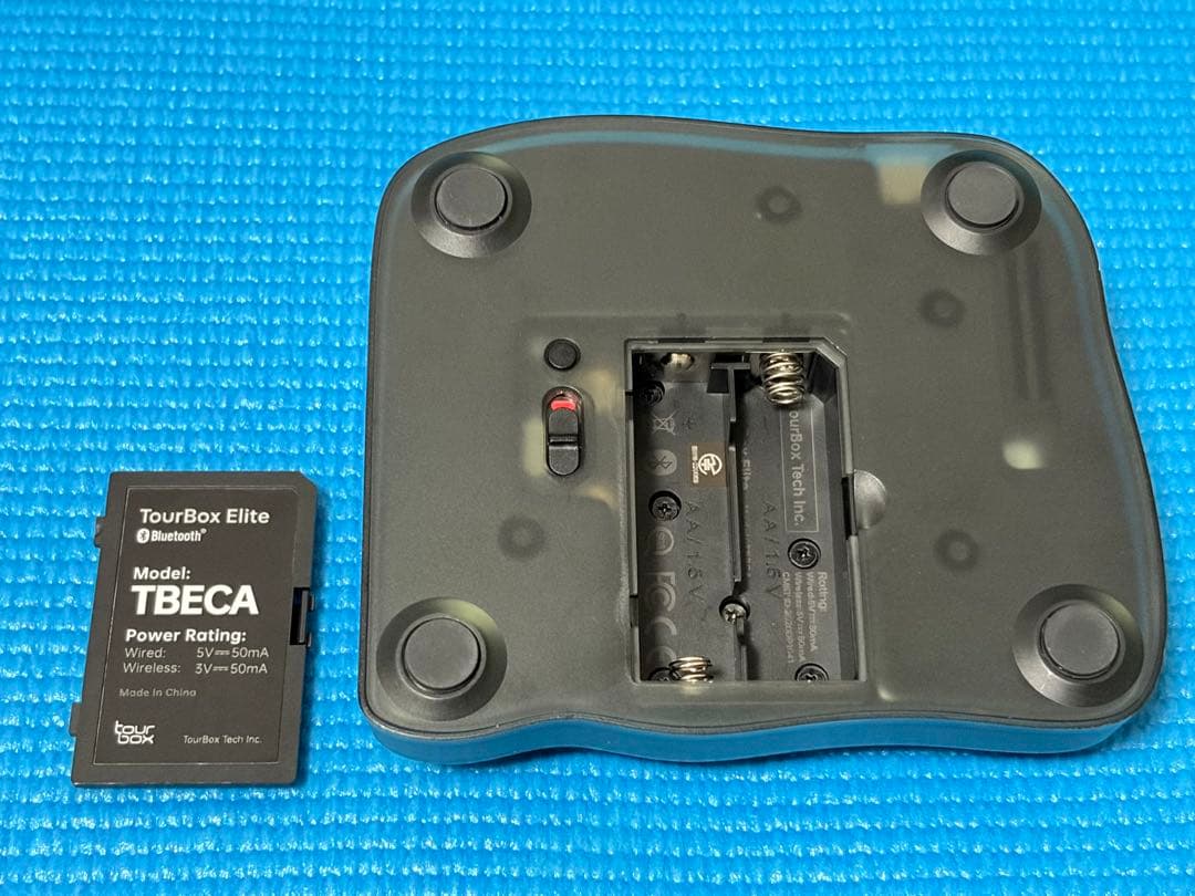 TourBox Elite トランスルーセントケース付き　動作確認済み