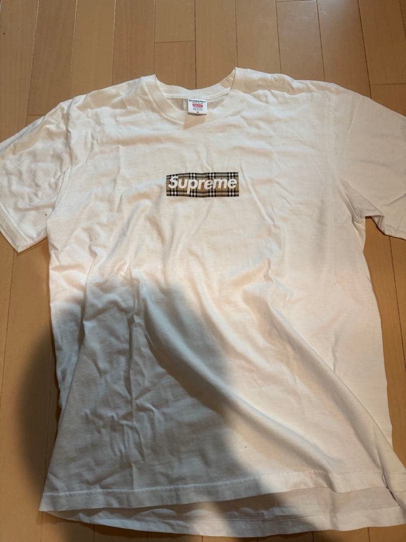 supreme Burberry tシャツ