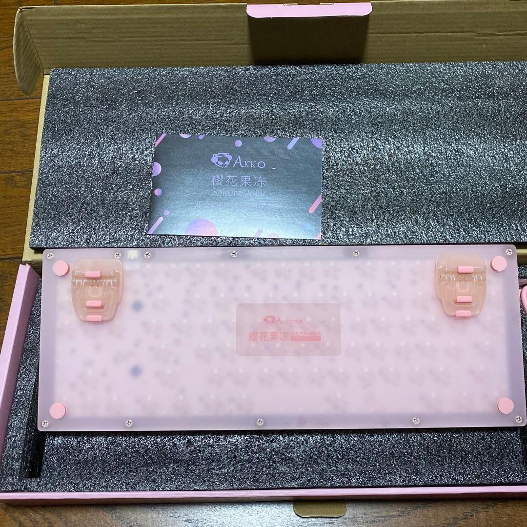 【最終値下げ】AKKO Sakura Jelly ゲーミングキーボード