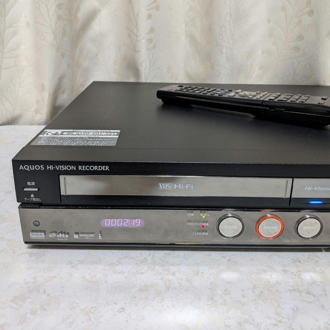 ☆美品☆シャープAQUOS【DV-ACV52】2010年製◎純正リモコン付き☆