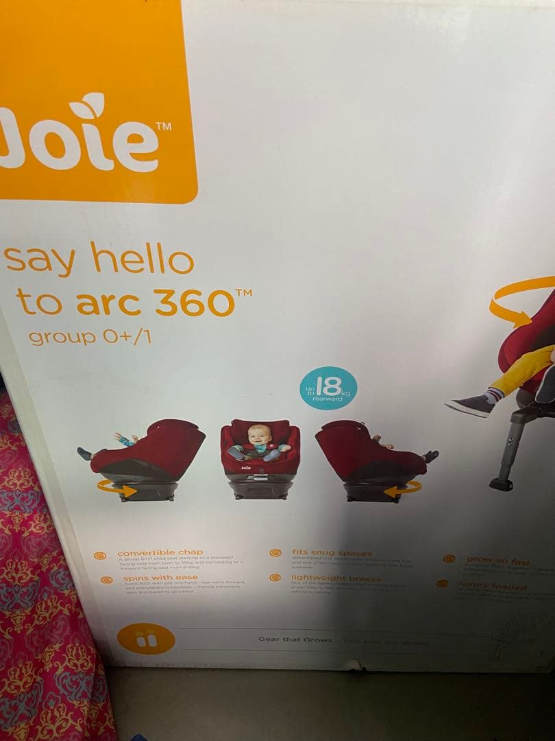 チャイルドシート　ジョイー アーク arc 360 ISOFIX回転式 Joie