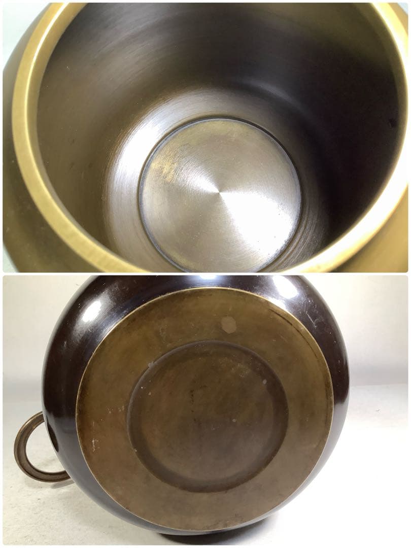 青銅製　皆具　茶道具　送料無料