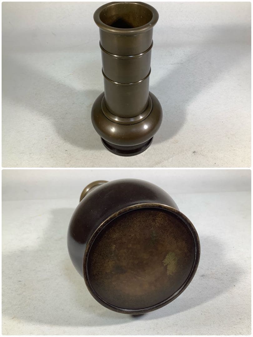 青銅製　皆具　茶道具　送料無料