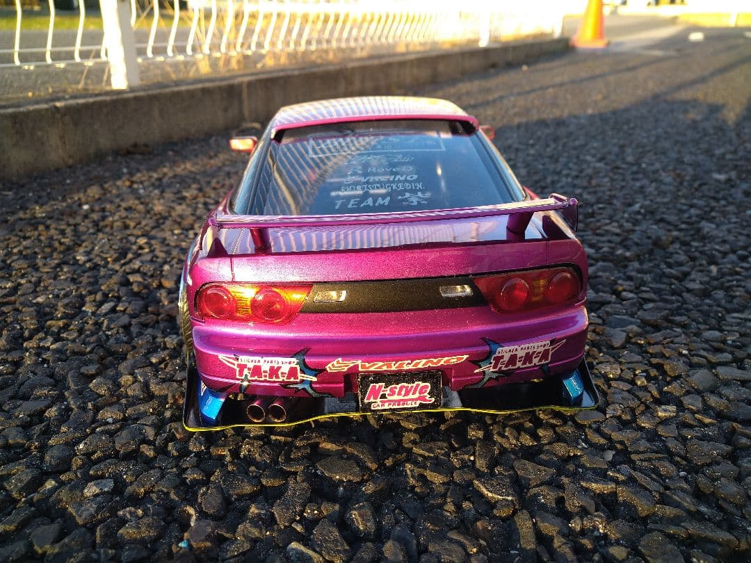 ReveD　wisteria180SX　制作済新品ラジコンボディ