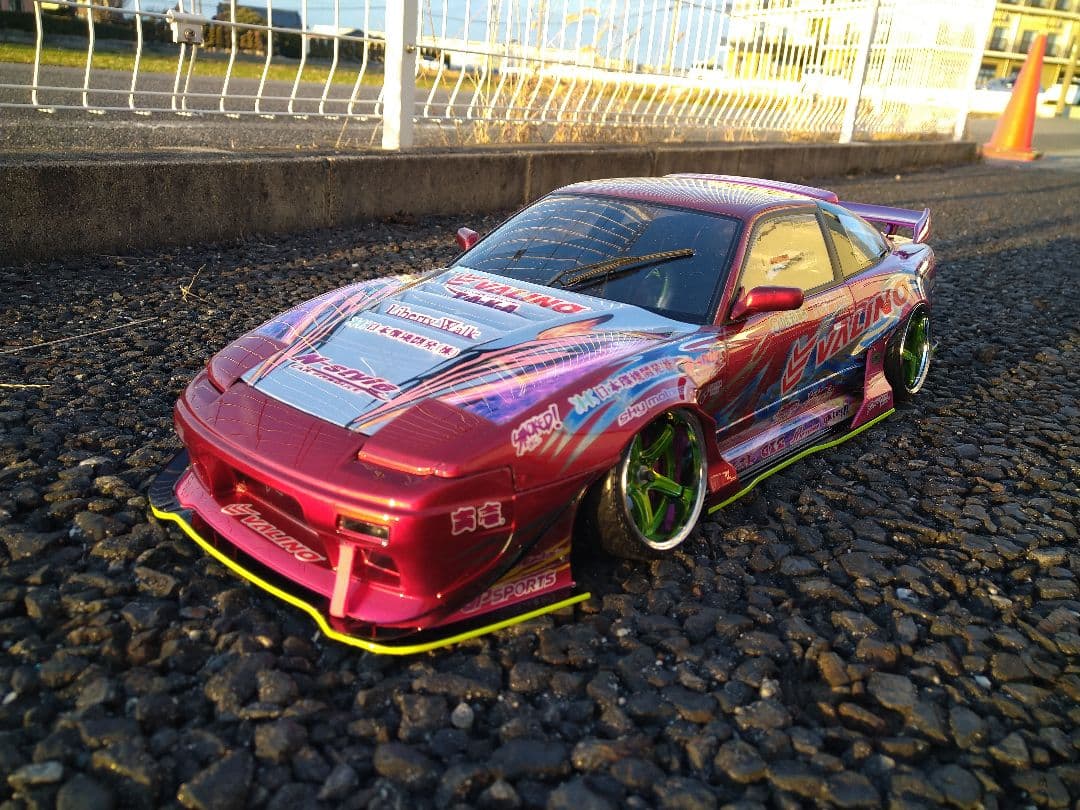 ReveD　wisteria180SX　制作済新品ラジコンボディ