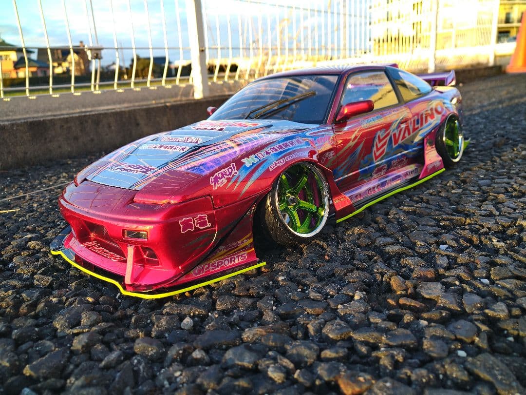 ReveD　wisteria180SX　制作済新品ラジコンボディ