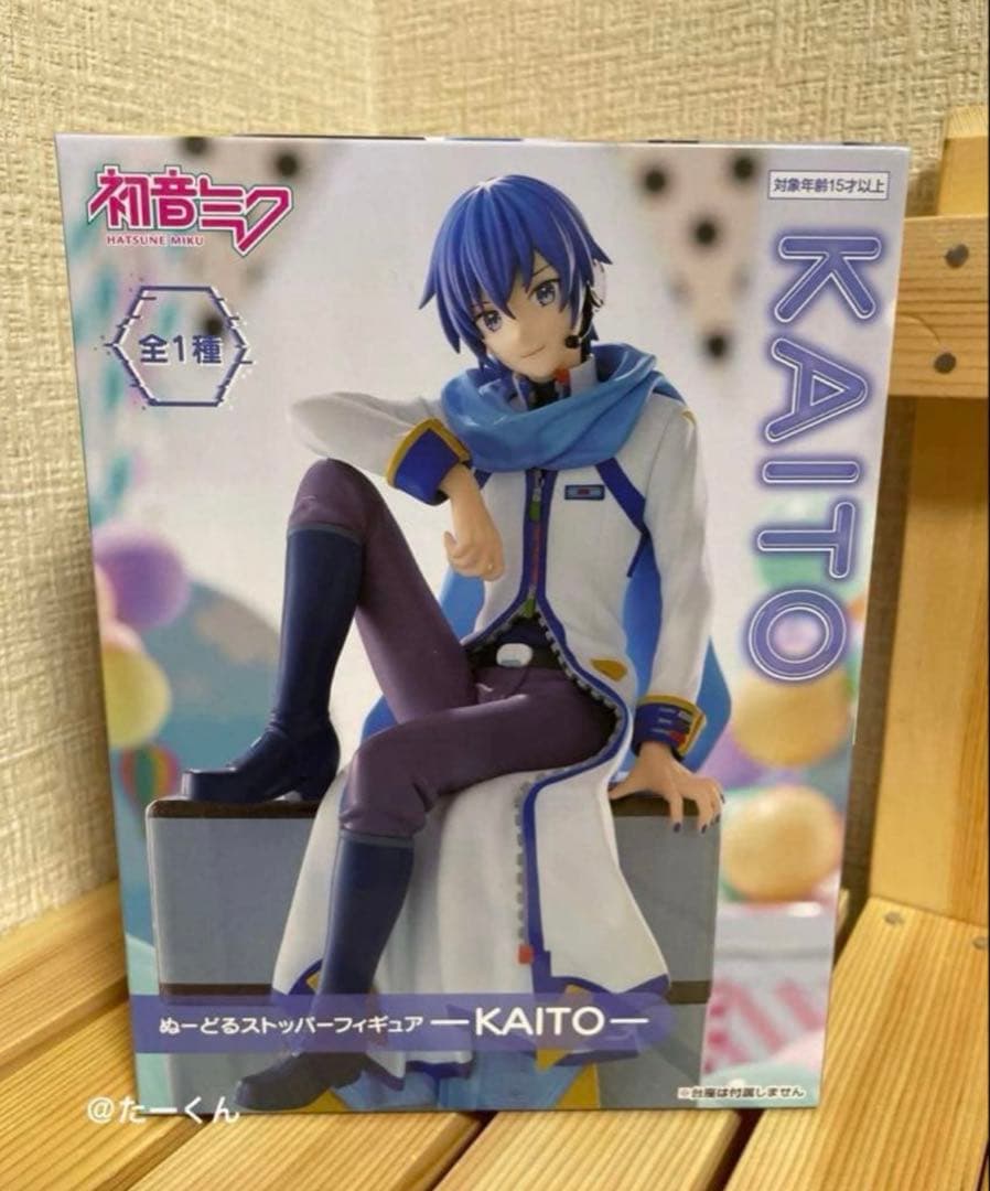 初音ミク カイト　ぬーどるストッパーフィギュア　KAITO ふわぷち