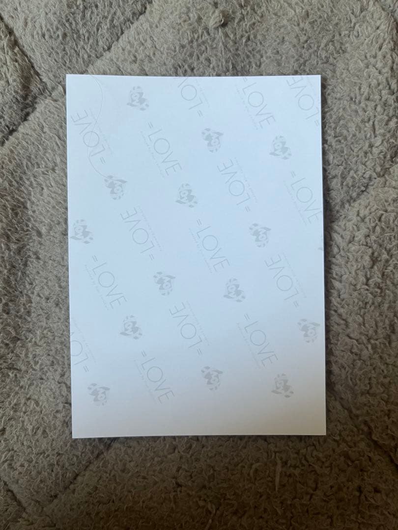 ♡*様 ＝LOVE イコラブ齋藤樹愛羅直筆