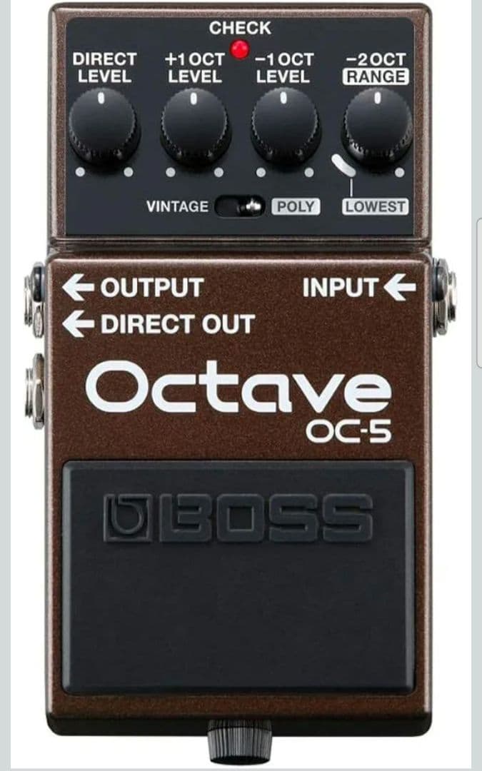 【美品】BOSS OC-5 オクターブエフェクター