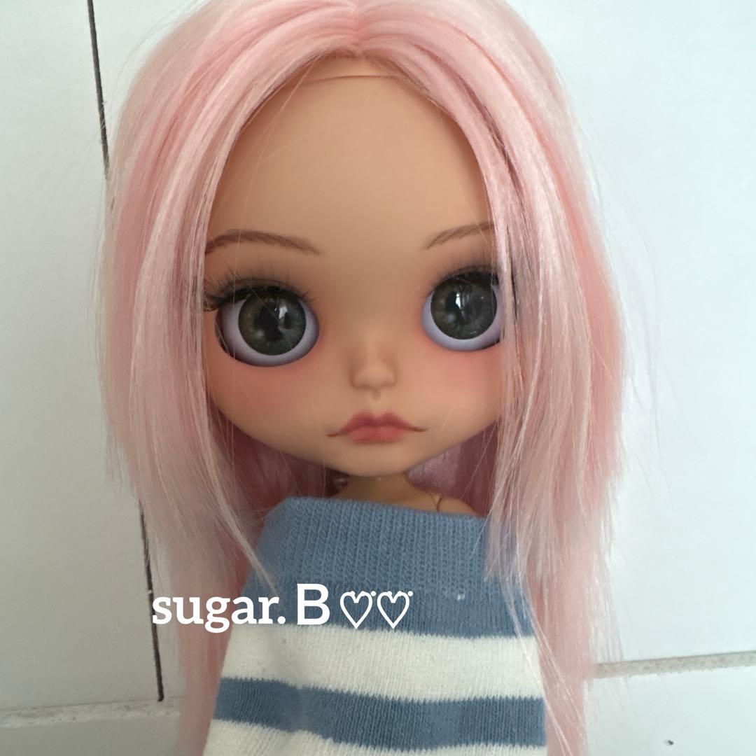 アイシードールカスタム❤︎ピンク×シルバー❤︎タン