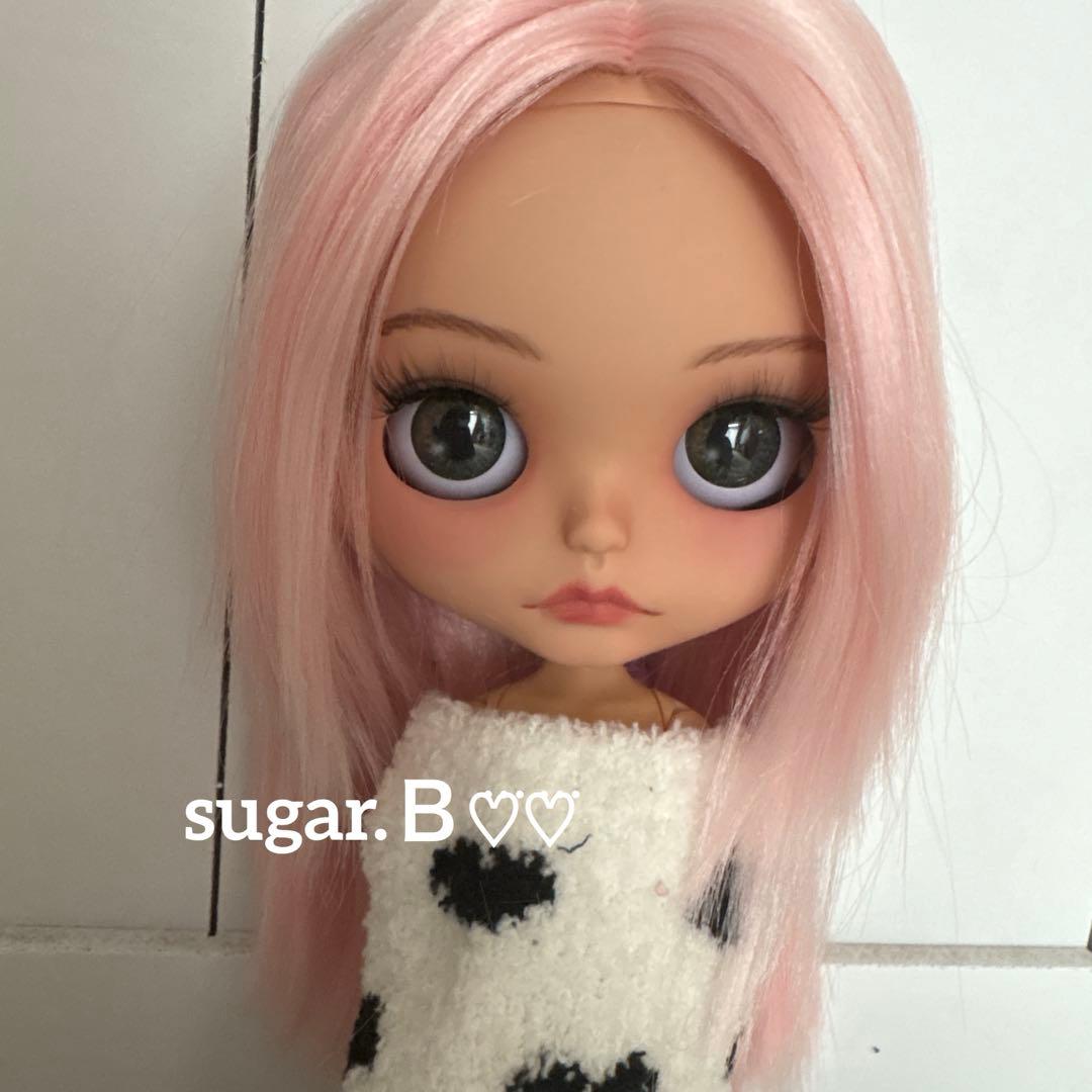 アイシードールカスタム❤︎ピンク×シルバー❤︎タン