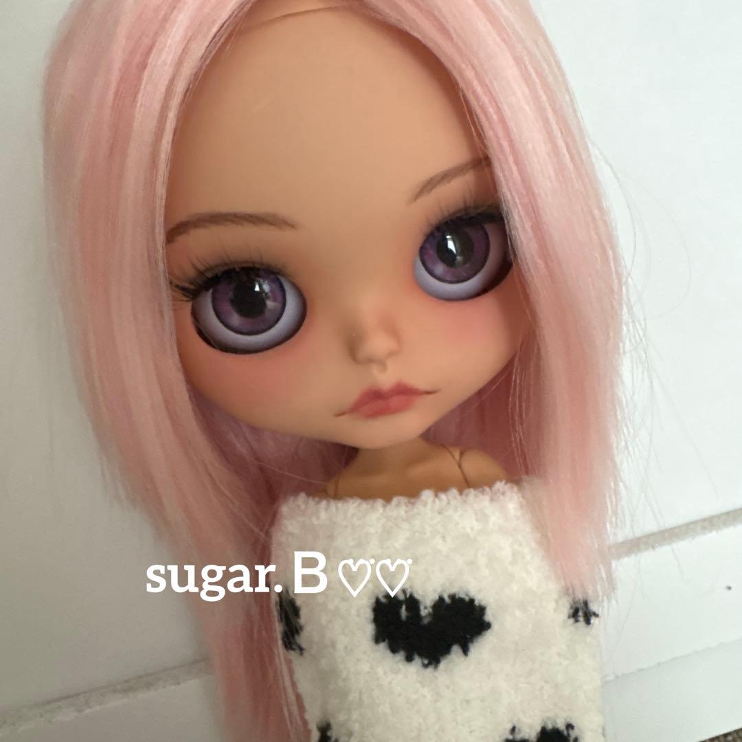 アイシードールカスタム❤︎ピンク×シルバー❤︎タン