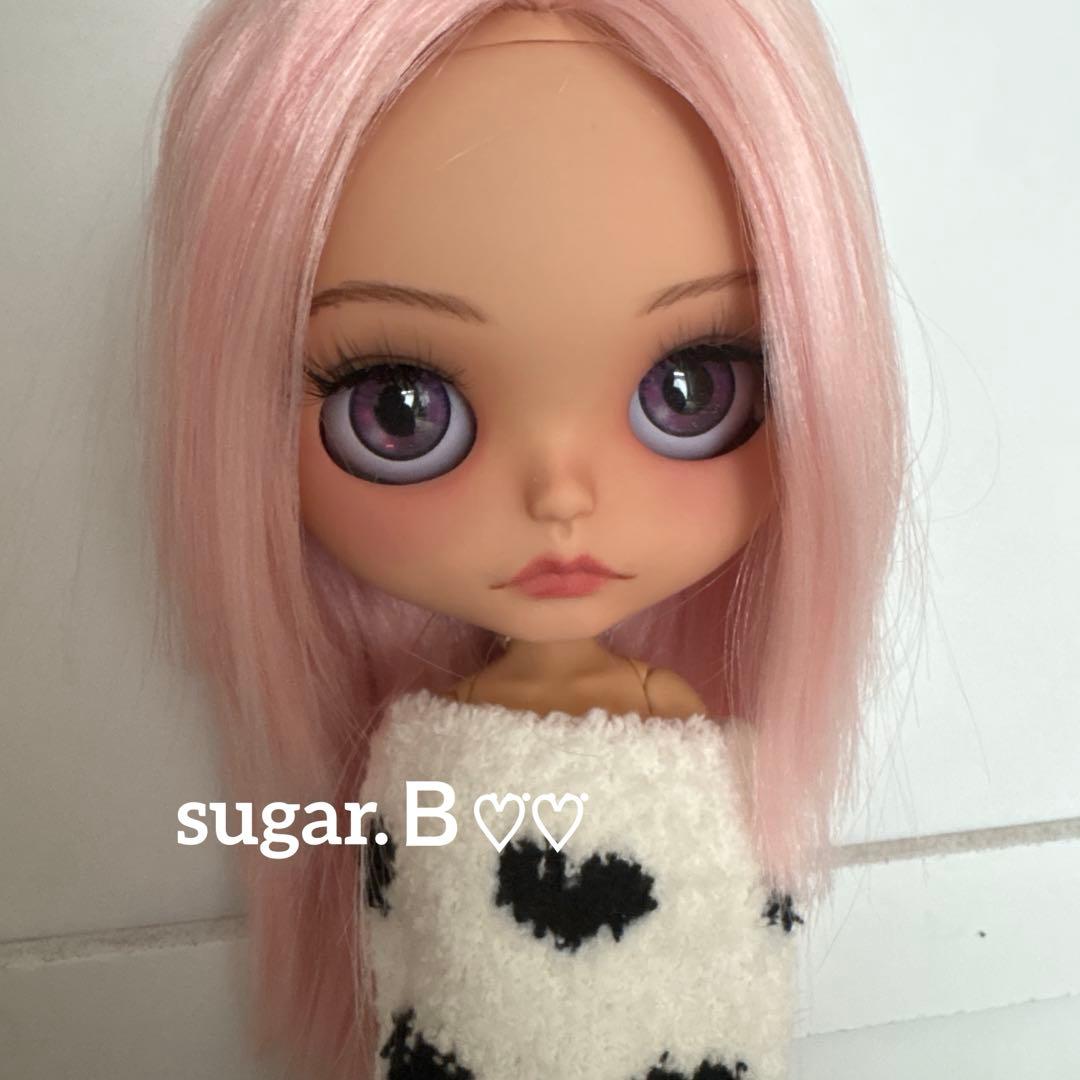 アイシードールカスタム❤︎ピンク×シルバー❤︎タン