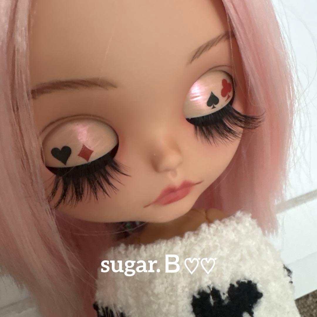 アイシードールカスタム❤︎ピンク×シルバー❤︎タン