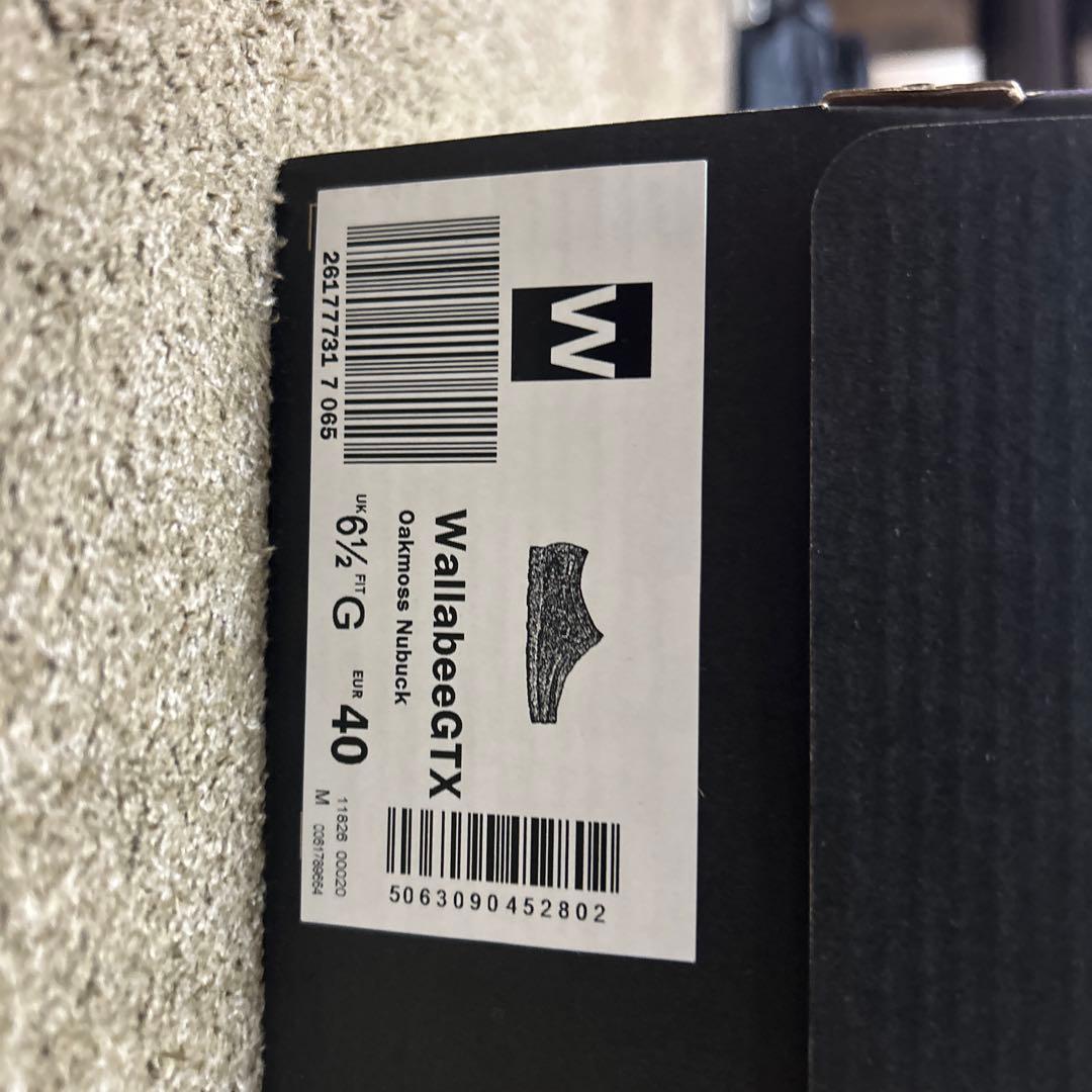 Wallabee GTX UK6.5 スニーカー26cm相当