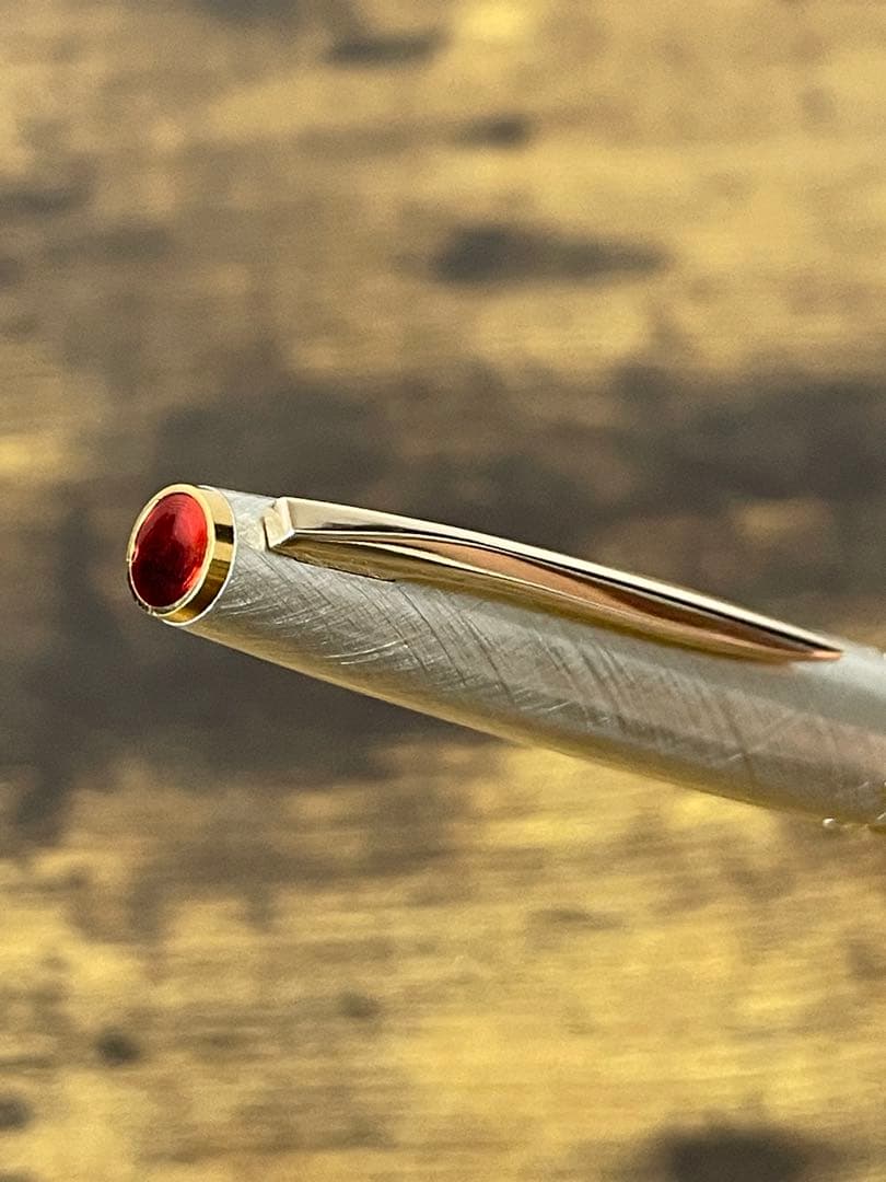 新品未使用 シール付　1970年代製　レディ　18金　F パイロット　万年筆