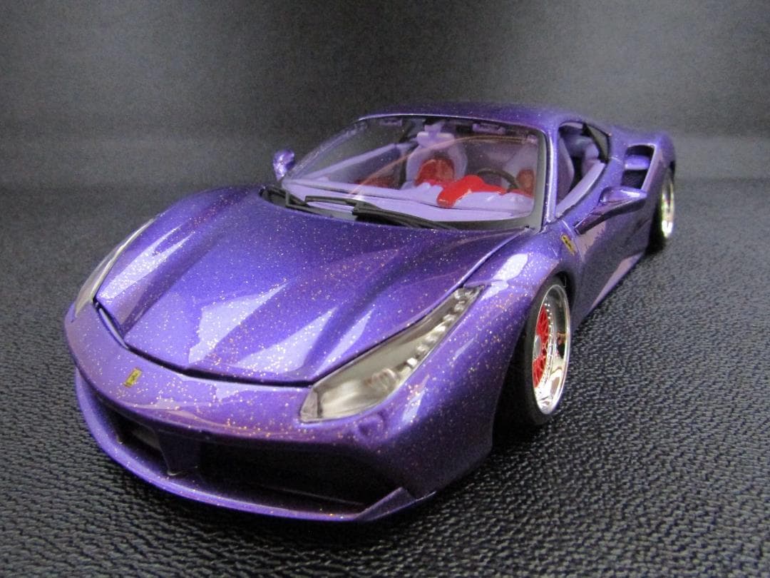 1/18　フェラーリ　Ferrari 488GTB 　オールペン　カスタム