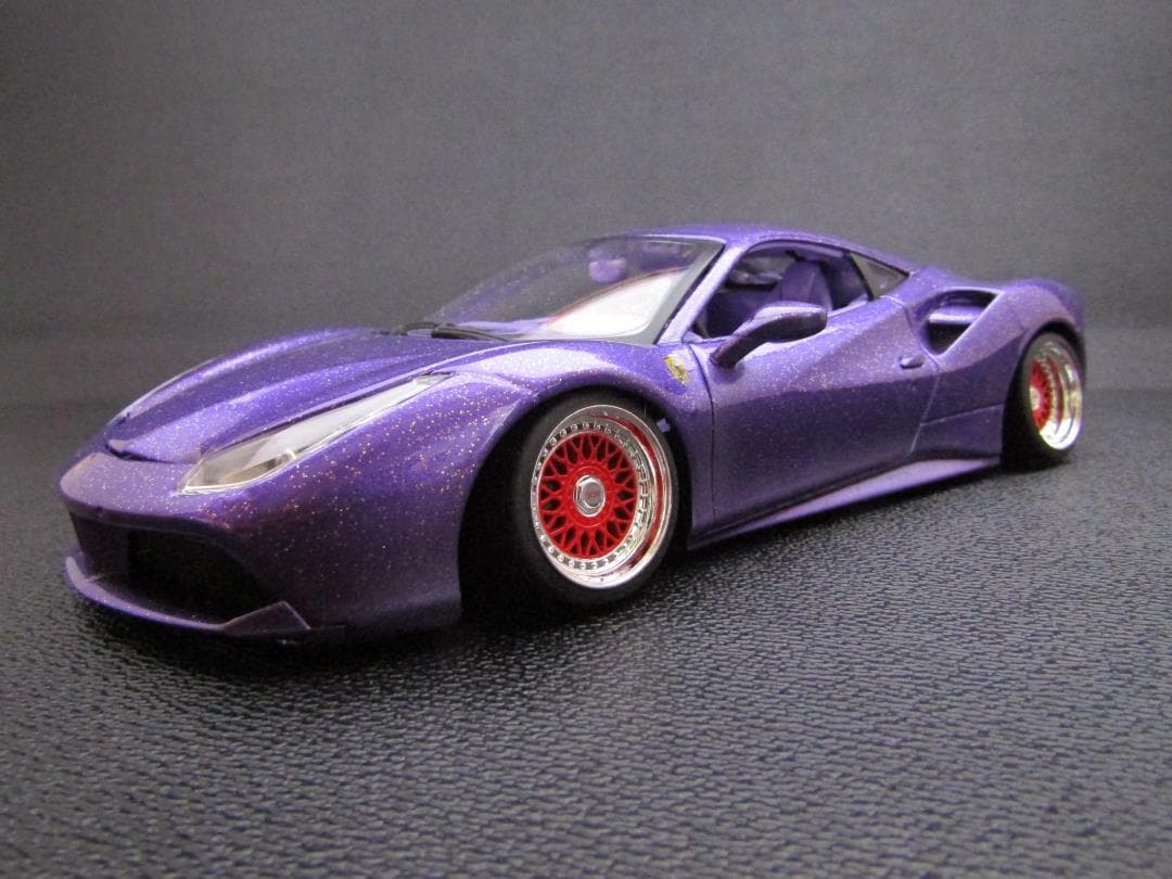 1/18　フェラーリ　Ferrari 488GTB 　オールペン　カスタム