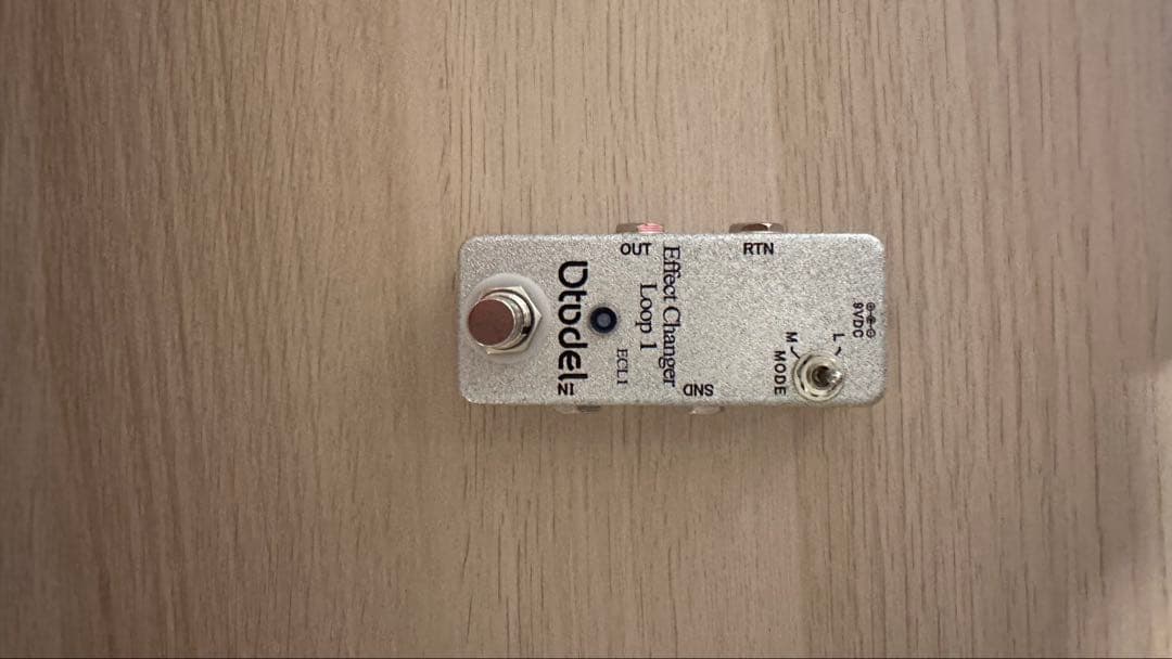 ギター otodel 1 loop switcher ecl1