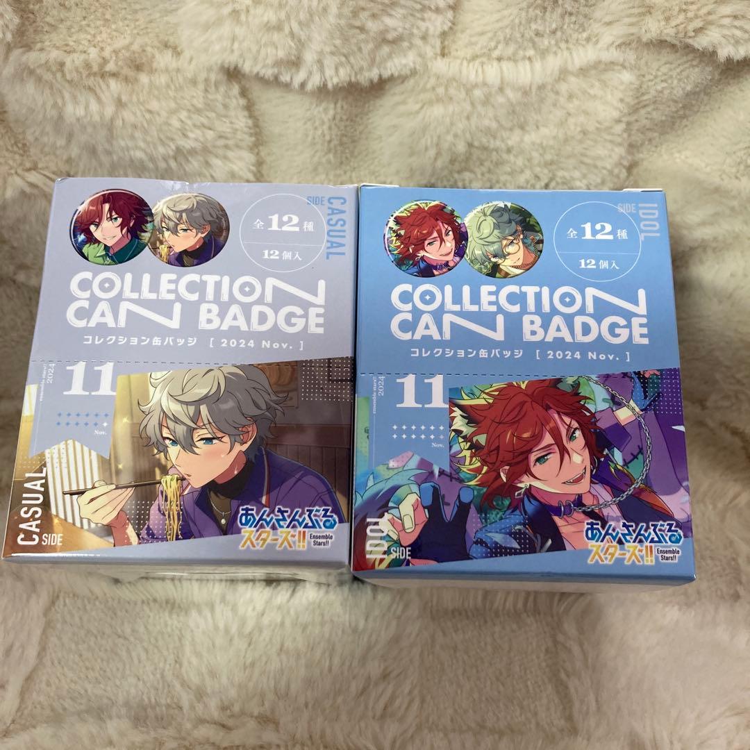 あんスタ コレクション缶バッジ Nov-Idol , Casual（BOX）