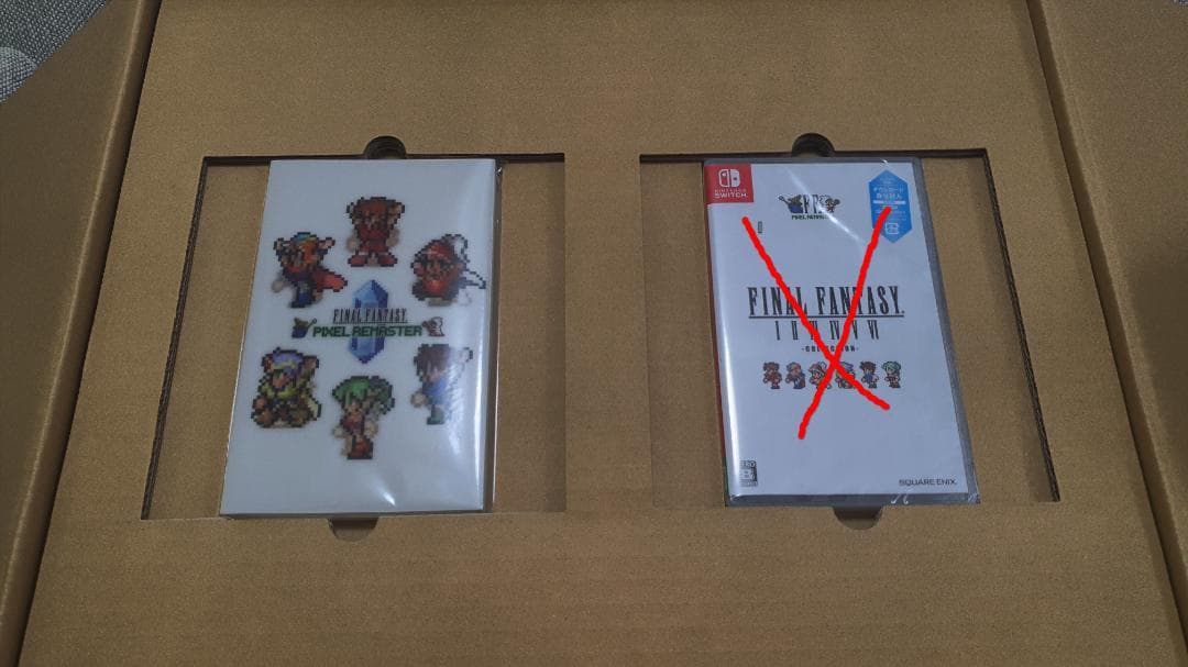 特典のみ ファイナルファンタジーI-VIピクセルリマスターFF35周年限定特装版