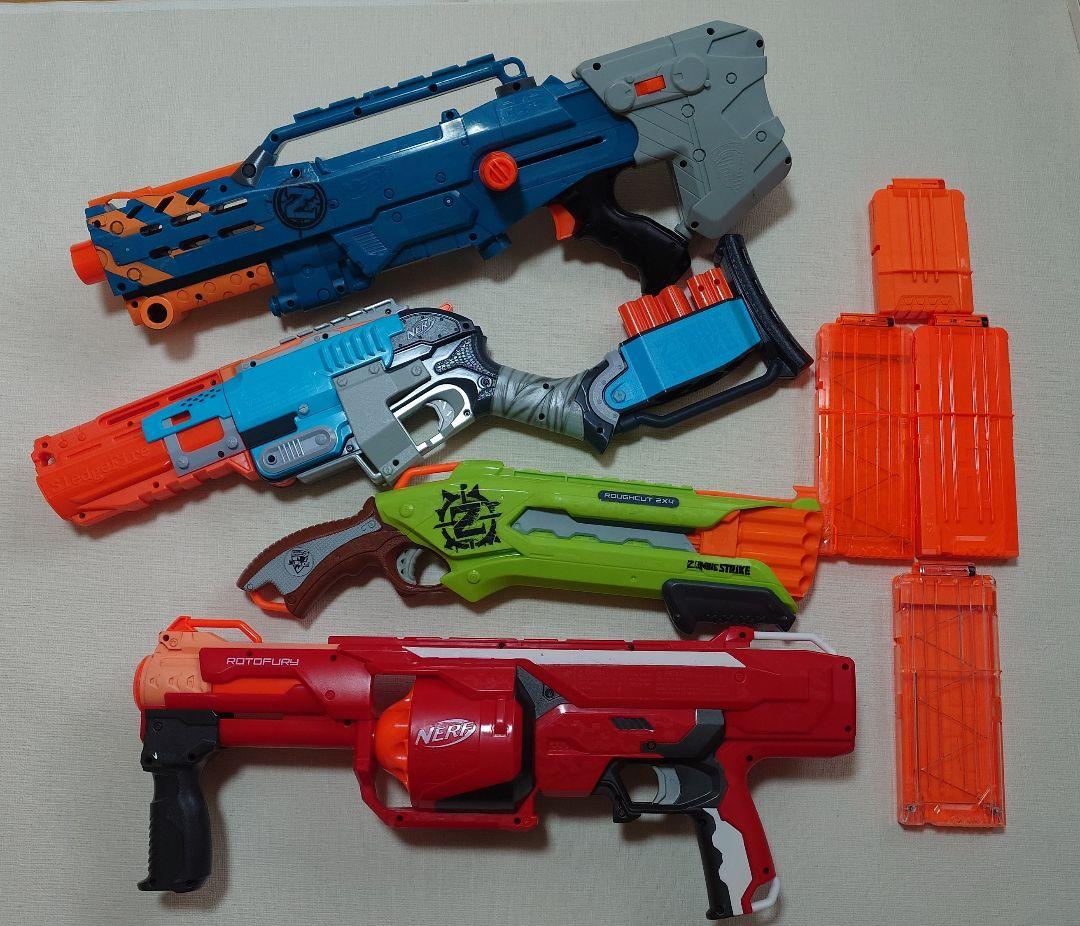 Nerf ナーフ ゾンビストライク ロングショット スレッジファイア等 B