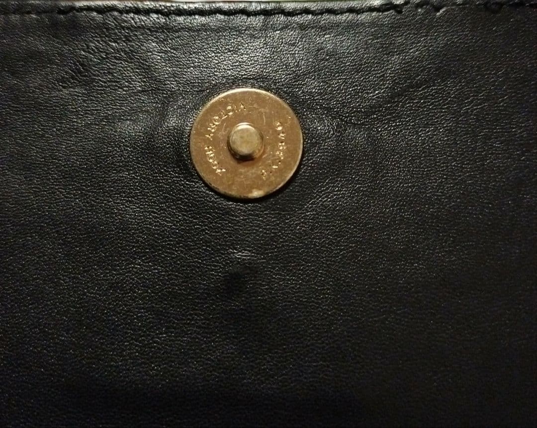 【中古】シャネル CHANEL チェーン107センチ ブーム再来黒 ヴィンテージ