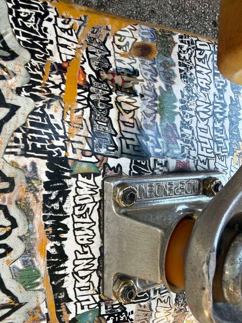 美品‼️ファッキンオウサムスケボーコンプリート