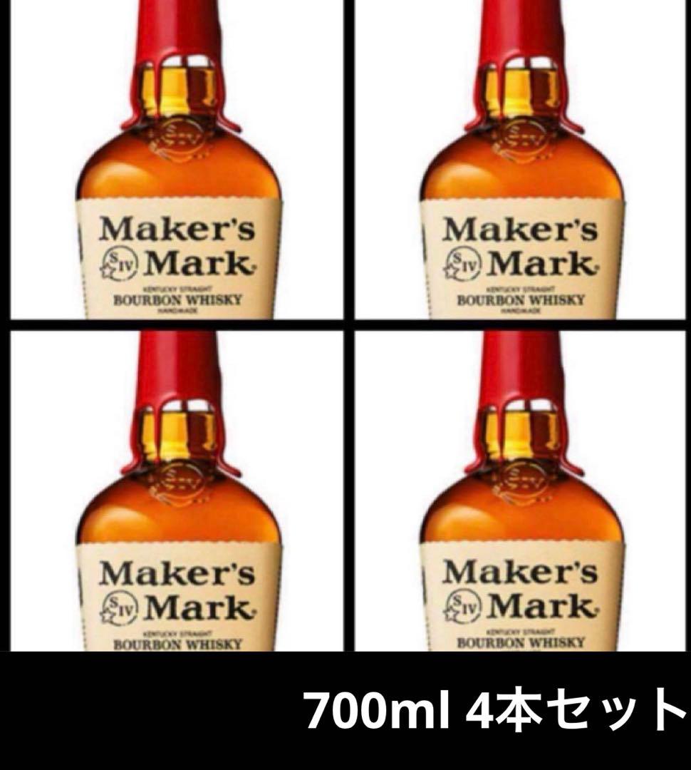クラフトウィスキー　メーカーズマーク　4本セット